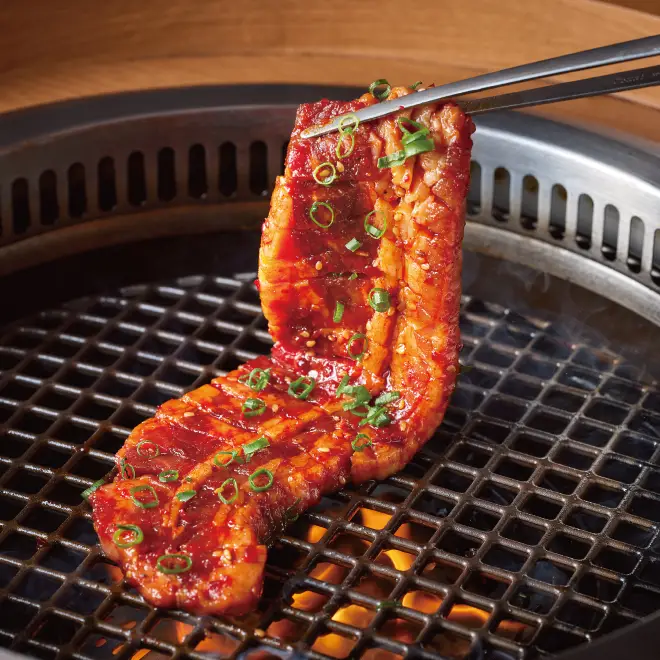 【名物】大判すだれカルビの美味しい焼き方(1)