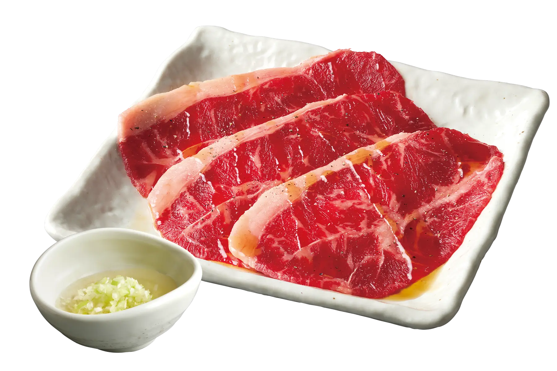 【名物】炙りミスジ～ねぎ塩ポン酢～